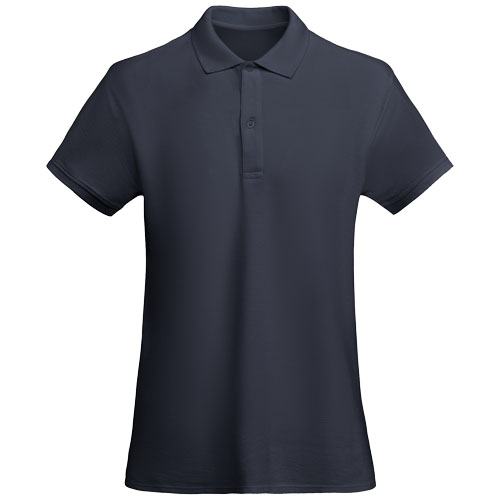 Polo Femme coton bio 210gr personnalisé Prince ROLY Bleu marine